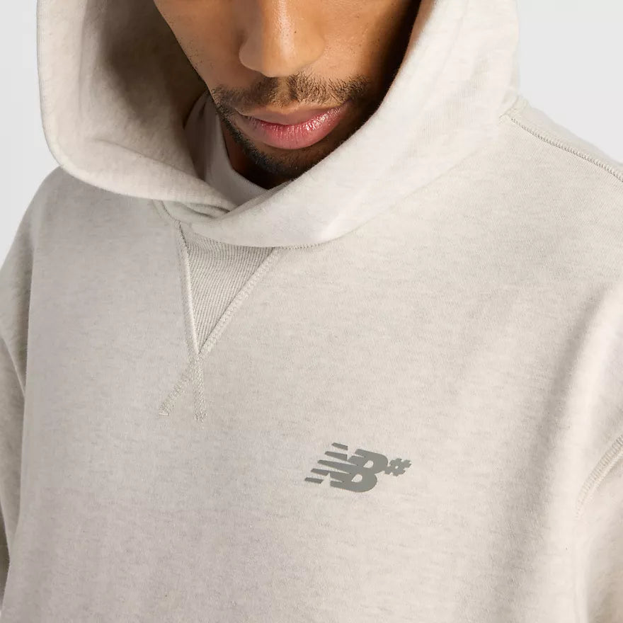 New Balance Numeric French Terry Hoodie Oth Oatmeal
