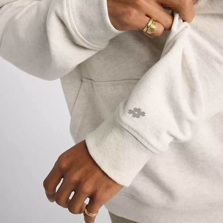 New Balance Numeric French Terry Hoodie Oth Oatmeal