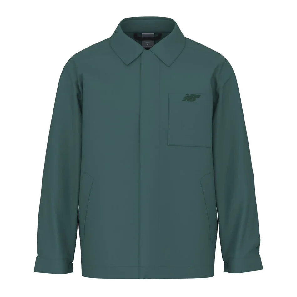 New Balance Numeric Twill Coaches Jacket New Spruce