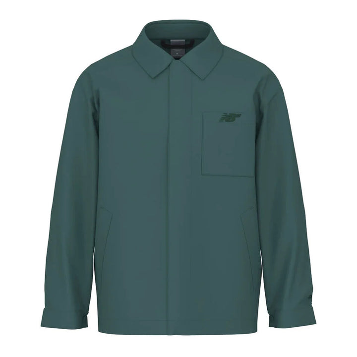 New Balance Numeric Twill Coaches Jacket New Spruce
