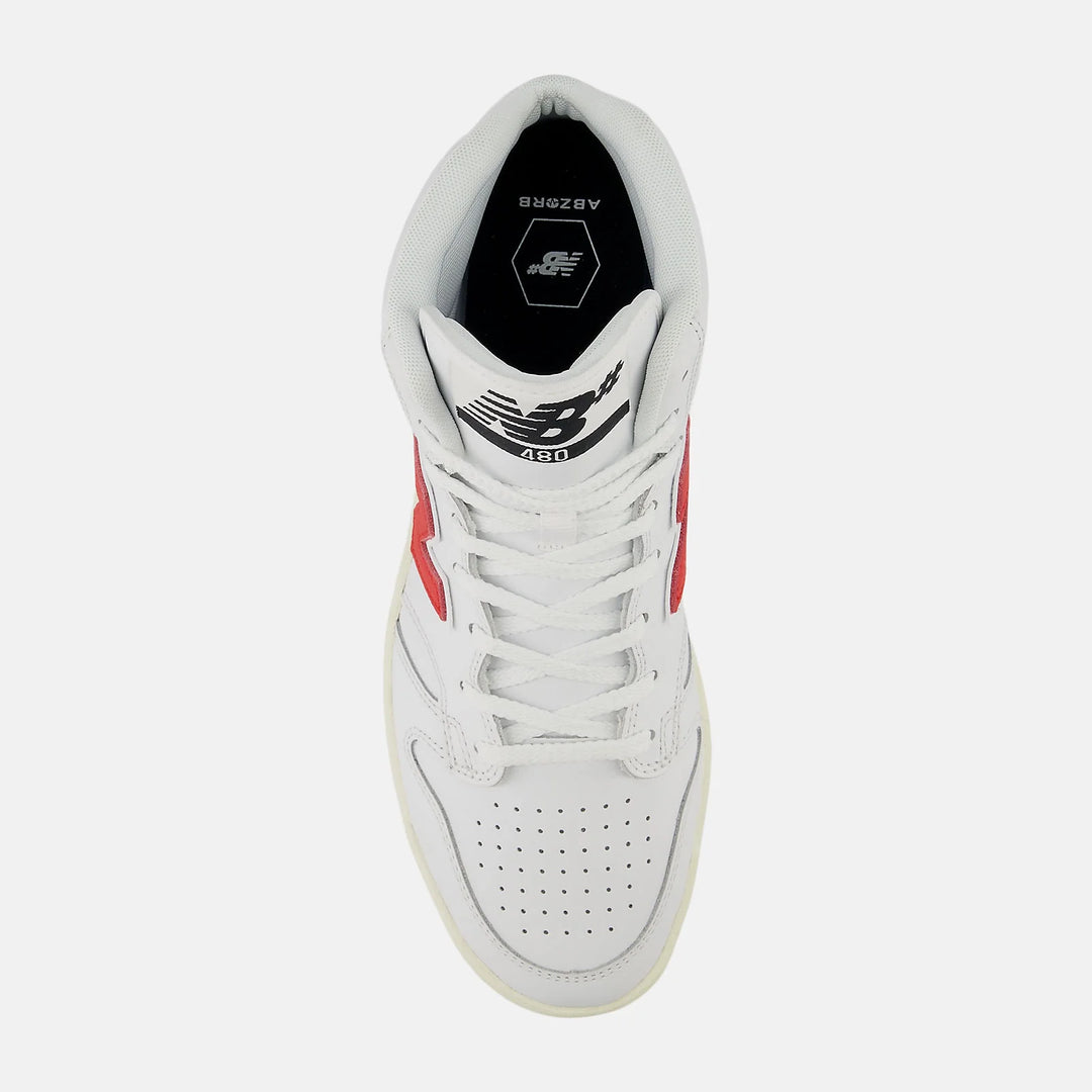 New Balance Numeric 480 High White/Red