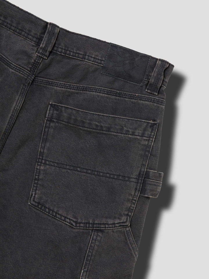 Vans Skate Utility Loose Denim Shorts Black