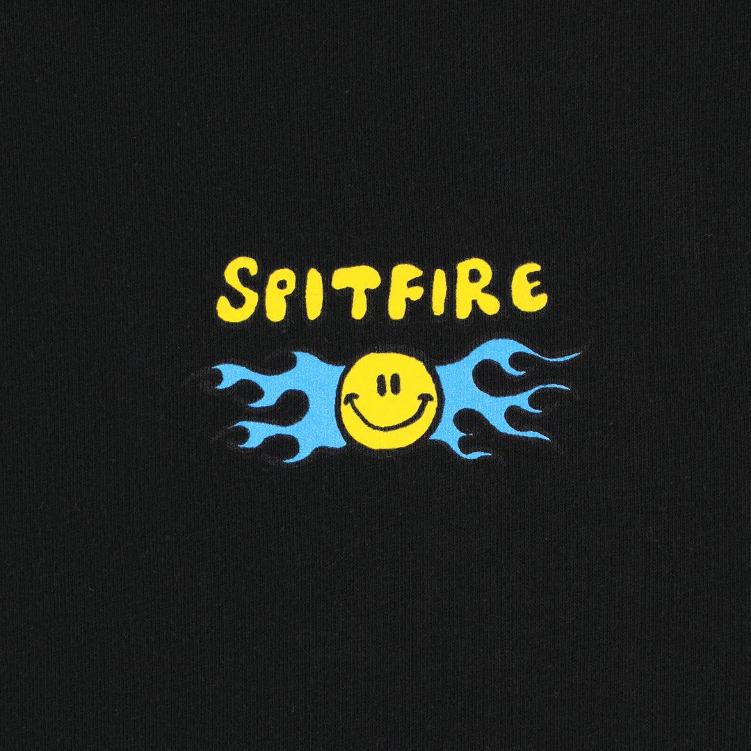 Spitfire Happy Classic Hoodie - Black