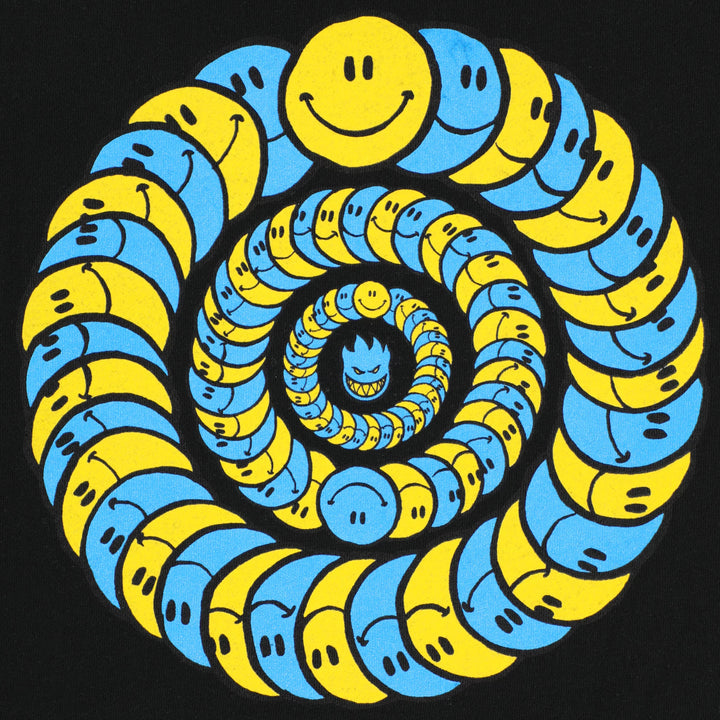 Spitfire Happy Classic Hoodie - Black