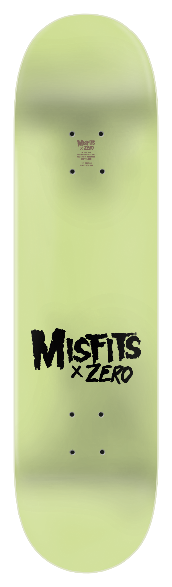 Zero X Misfits Zero Business Deck 8.25"